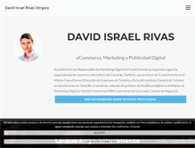 Tablet Screenshot of davidrivasv.com
